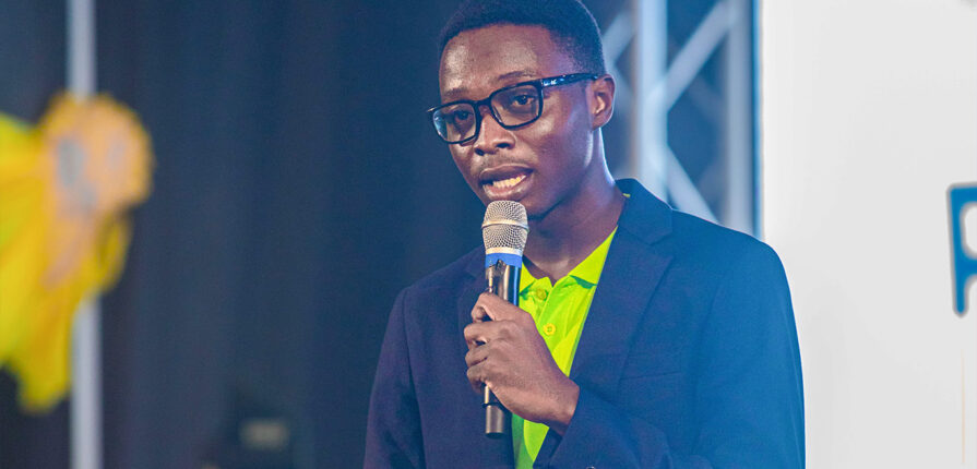 PENSA GHANA COORDINATOR ADDRESSES THE PENSA INTERCESSORS' ASSEMBLY