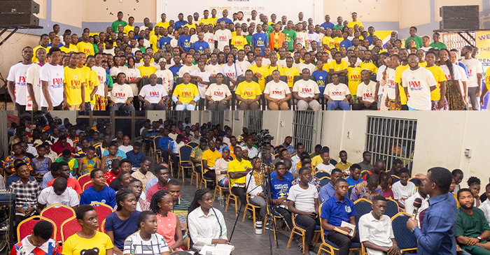 Youth Ministry Releases 250 Young Missionaries for Evangelism in Accra